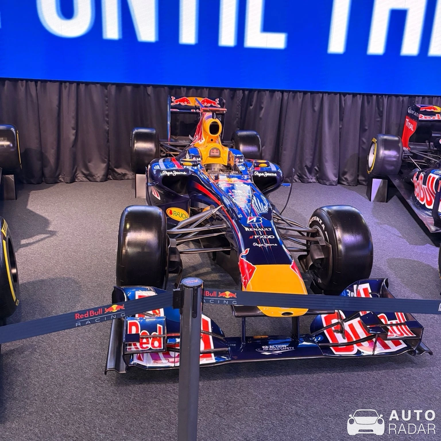 Red Bull Racing RB6 spotted in Harlington