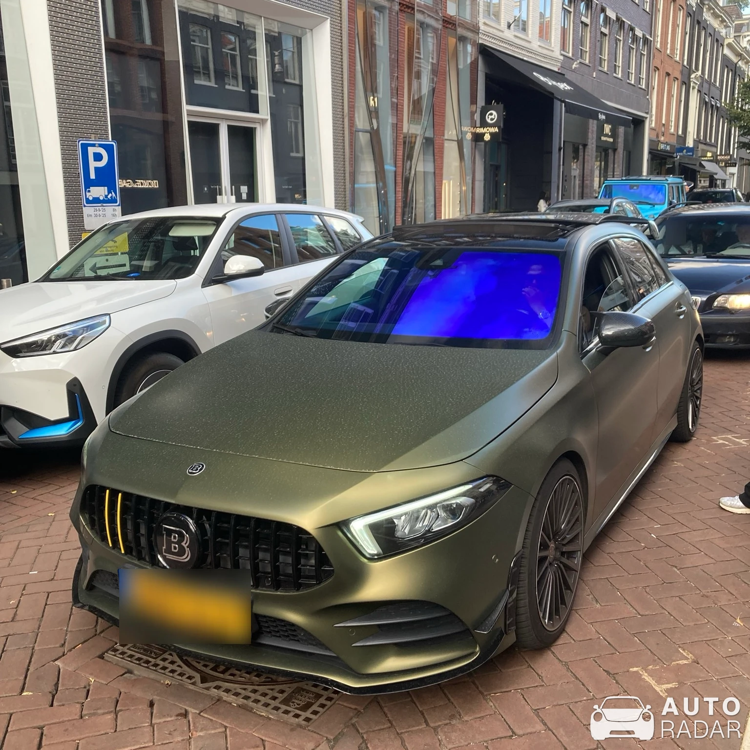 Mercedes-AMG Brabus B25 spotted in Amsterdam, Netherlands