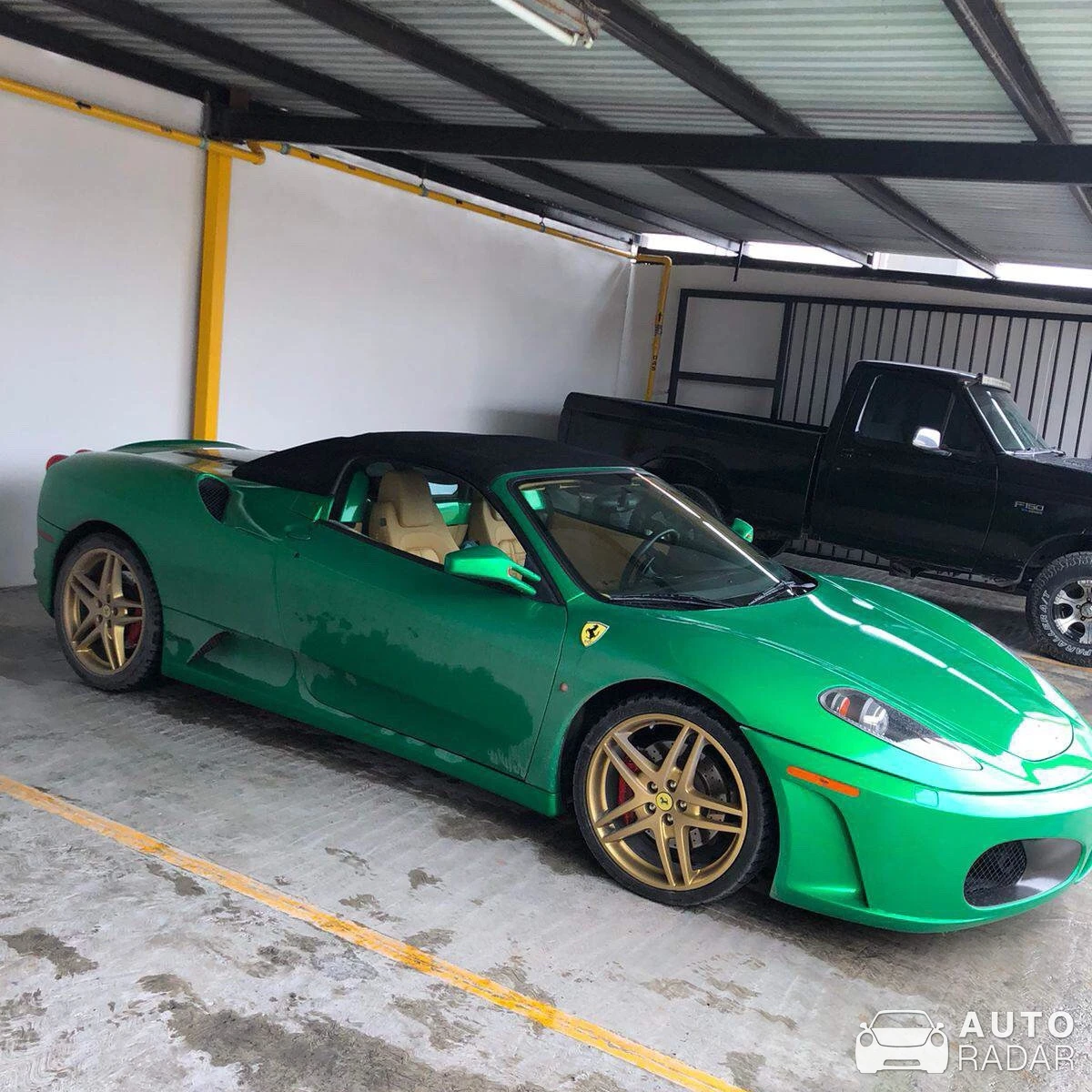 Ferrari F430 Spider spotted in Reynosa, México