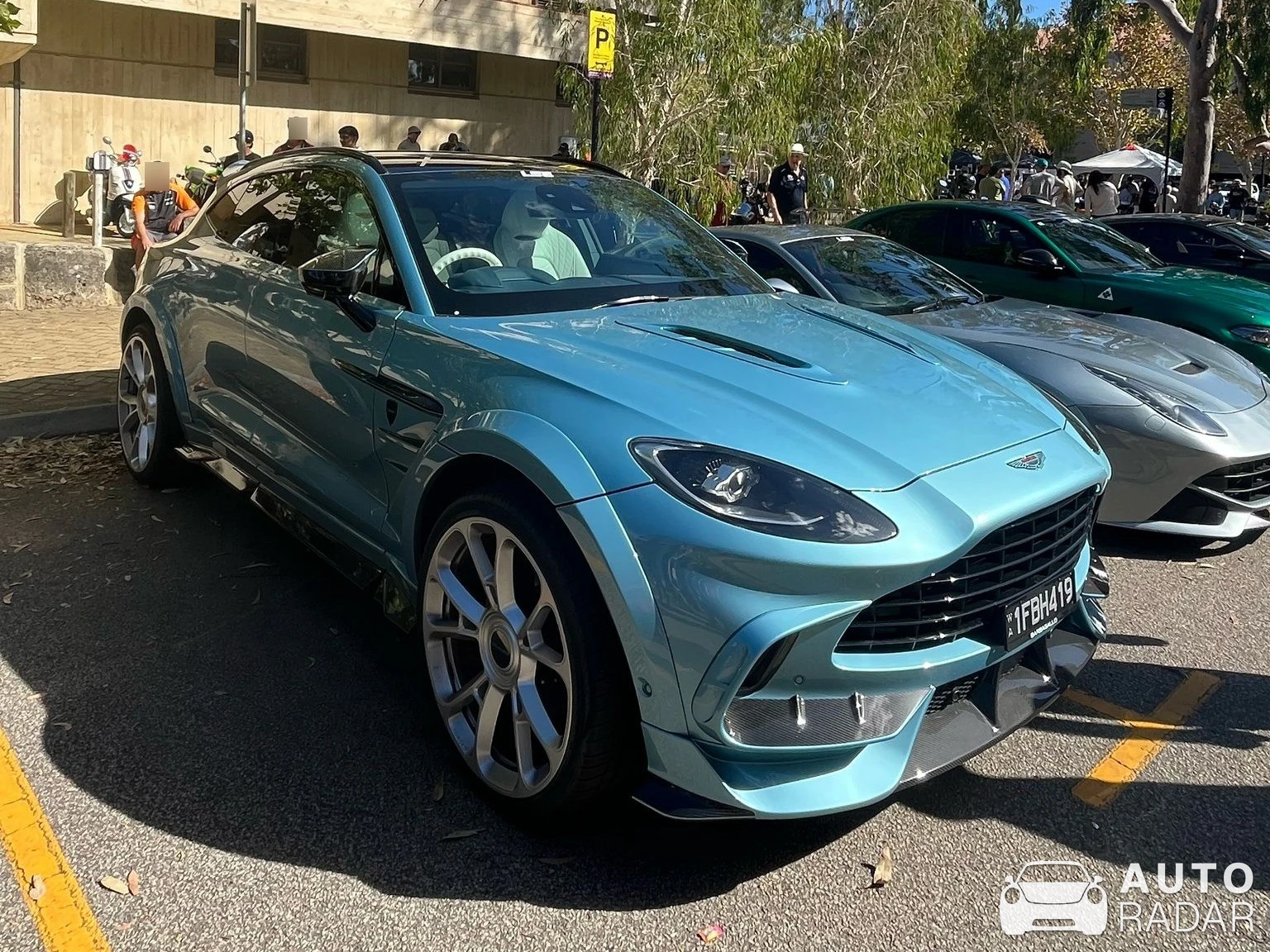 Aston Martin Mansory DBX spotted in Crawley