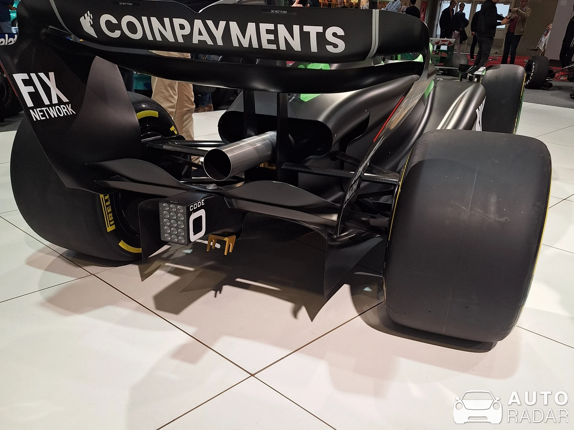 Sauber C45 spotted in Brussels