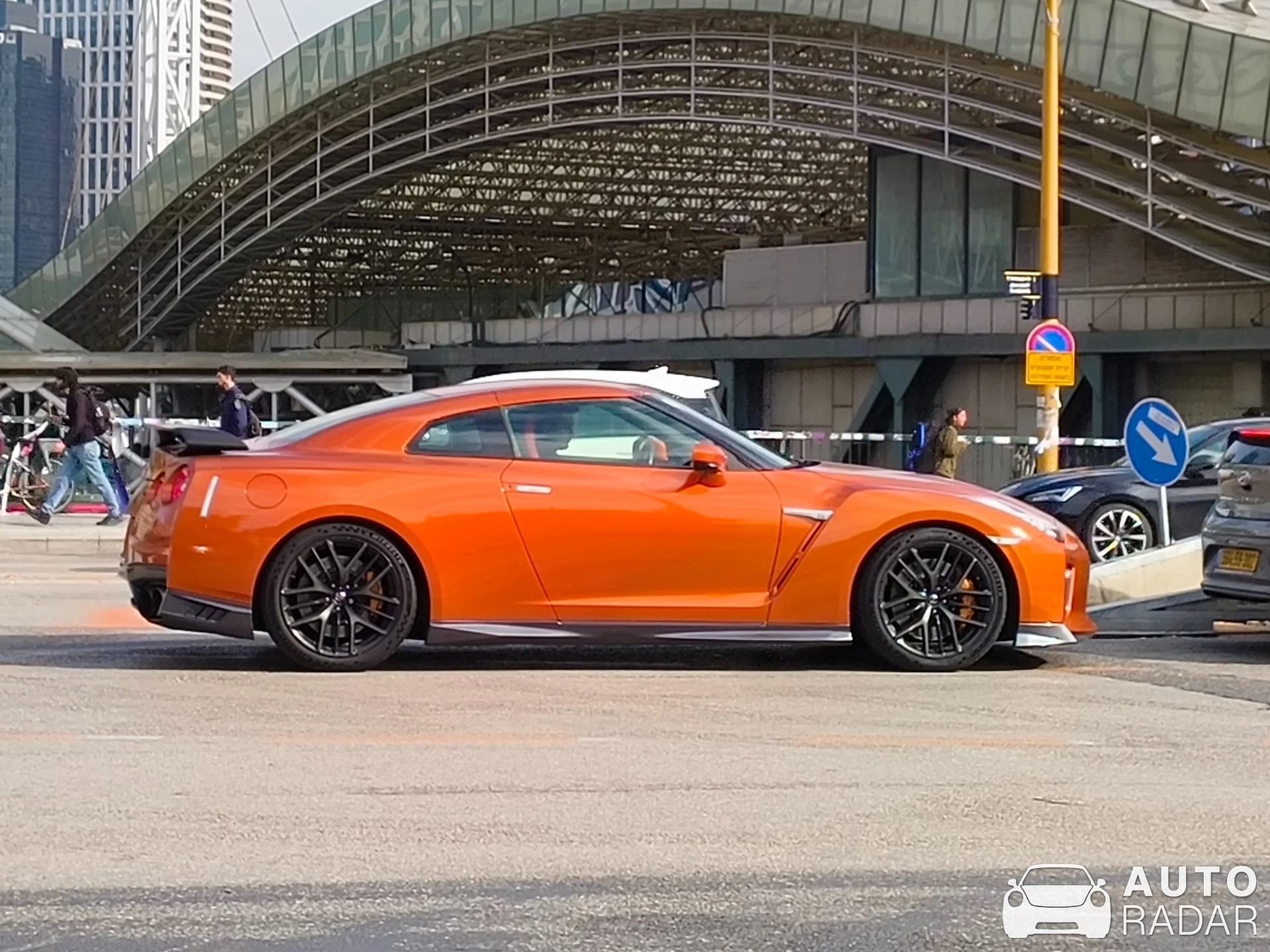 Nissan GT-R R35 spotted in Tel Aviv-Yafo, Israel