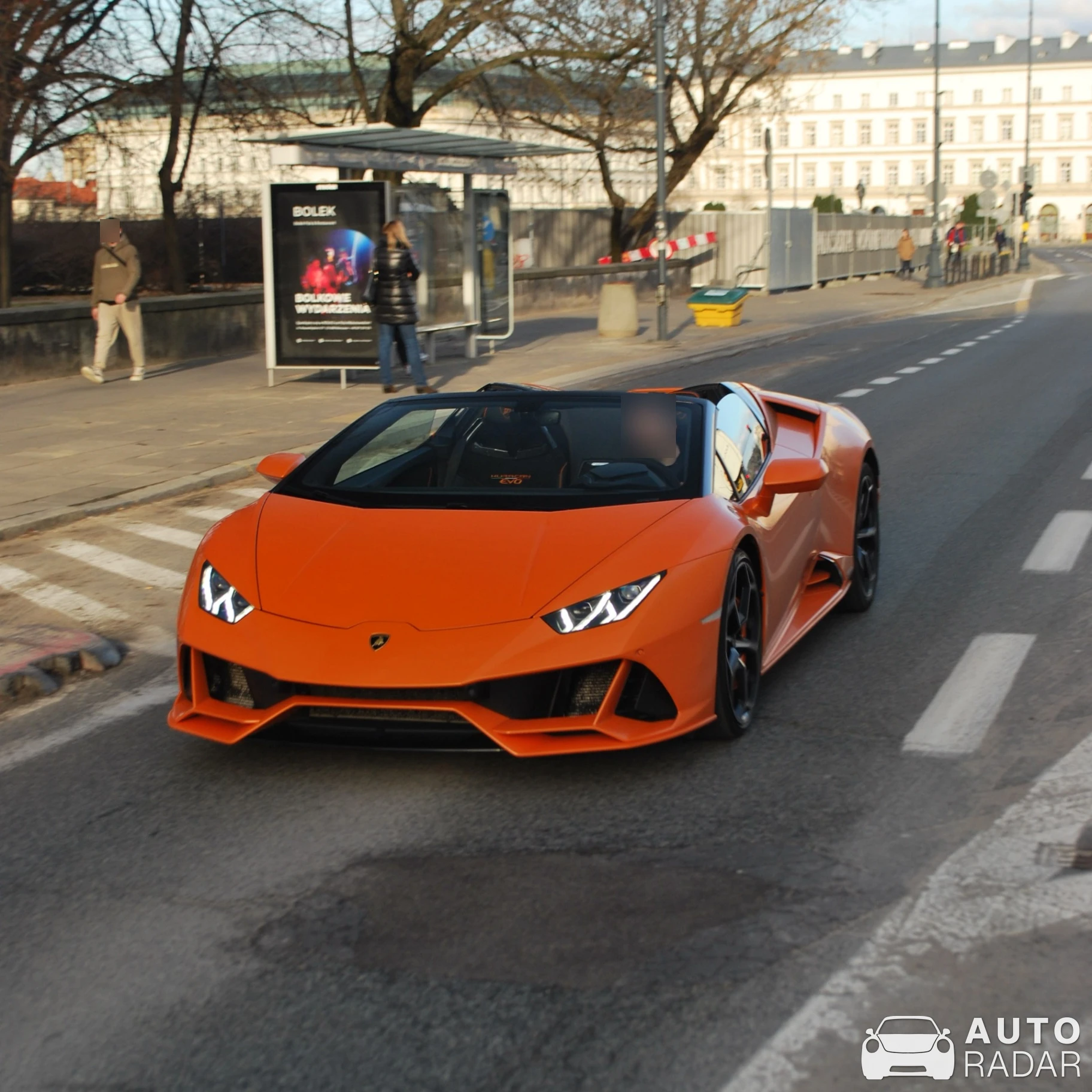 Lamborghini Huracán LP640-4 EVO Spyder spotted in Warszawa, Poland