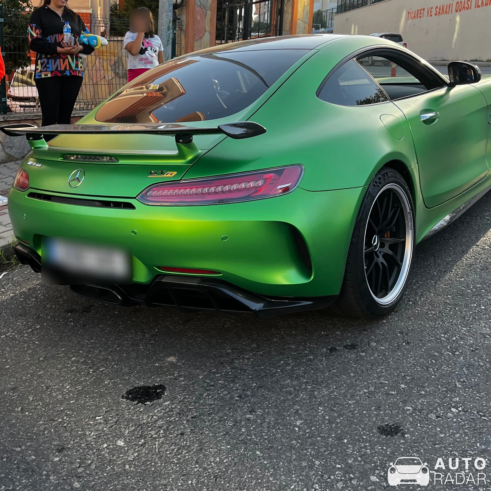 Mercedes-AMG GT R C190 spotted in Süleymanpaşa, Türkiye