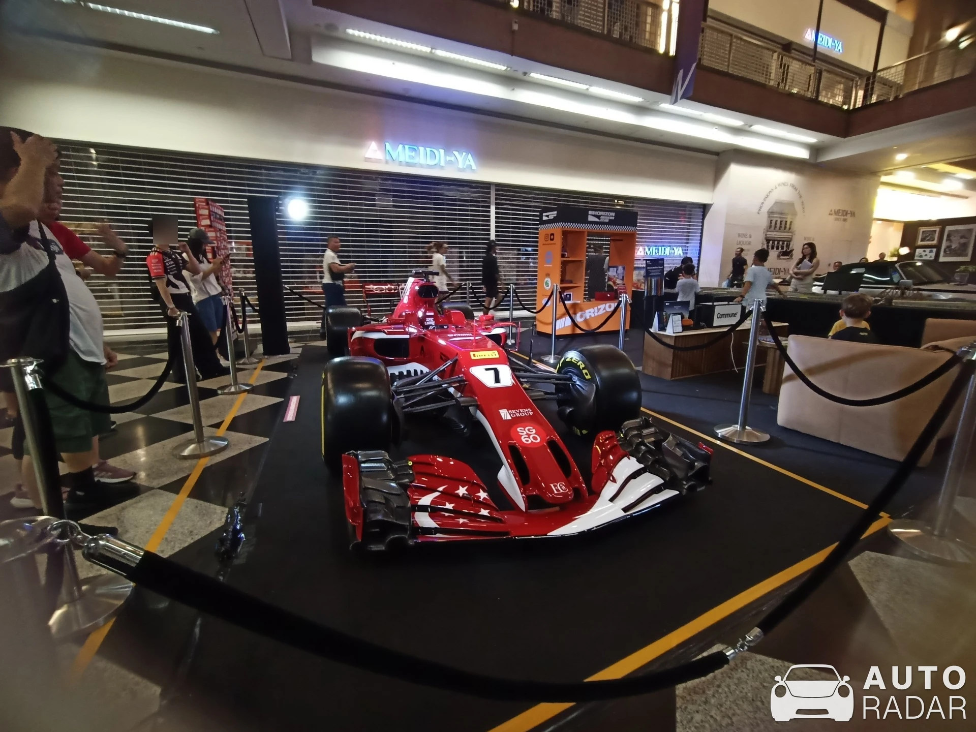 Force India VJM10-04 spotted in Singapore