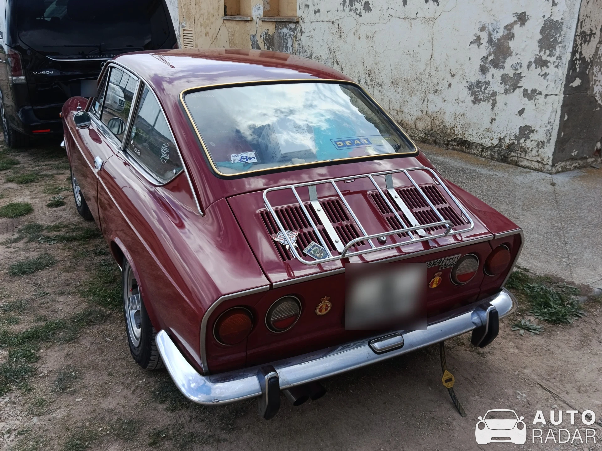 SEAT 850 Sport Coupé spotted in Medinaceli
