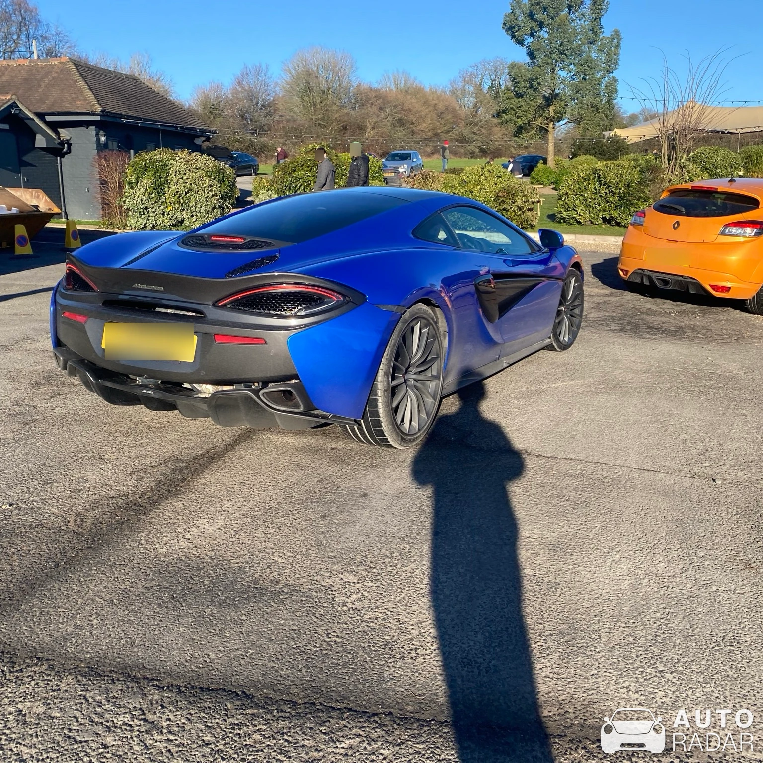 McLaren 570S spotted in Hampshire, United Kingdom