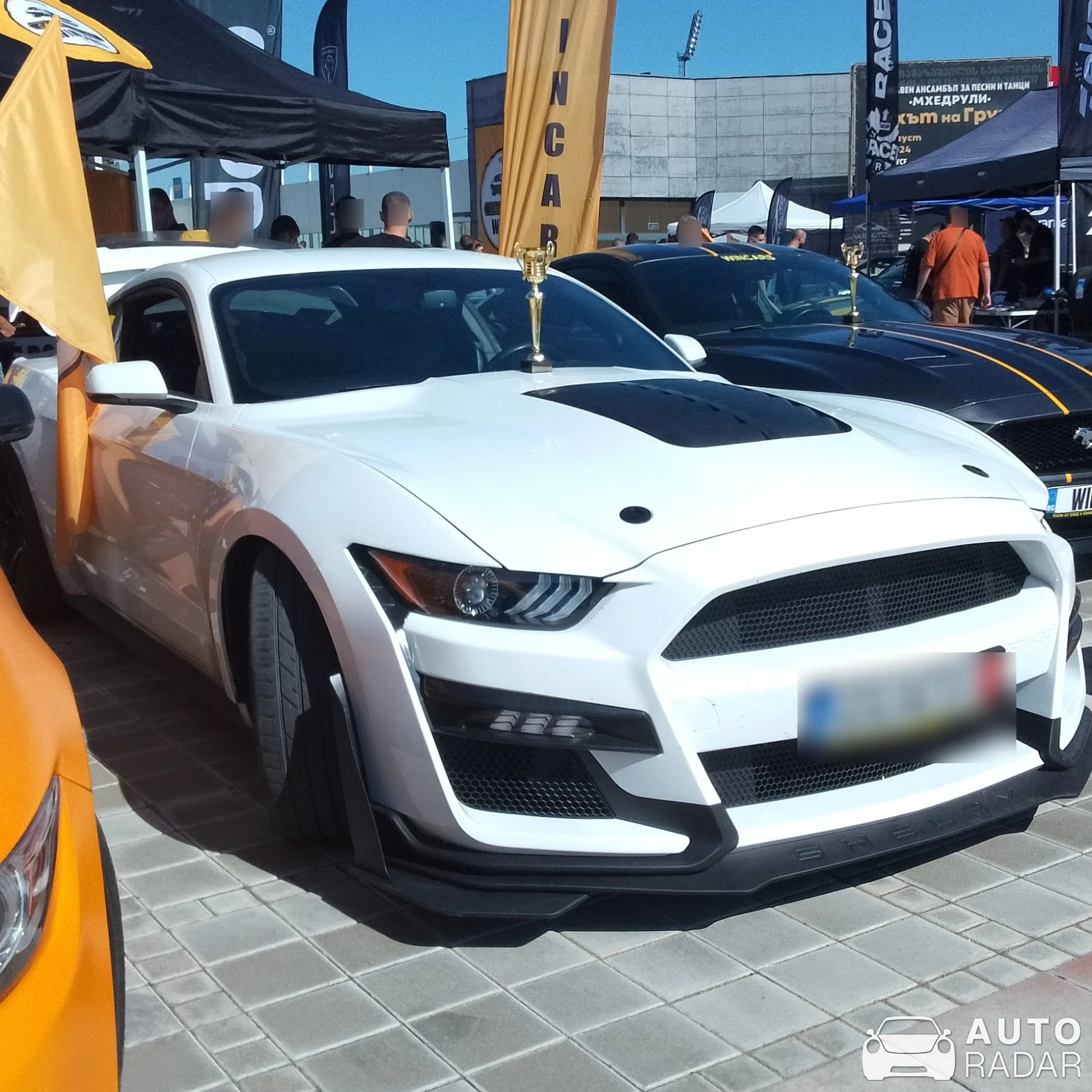 Ford Mustang Shelby GT500 spotted in Ruse, Bulgaria