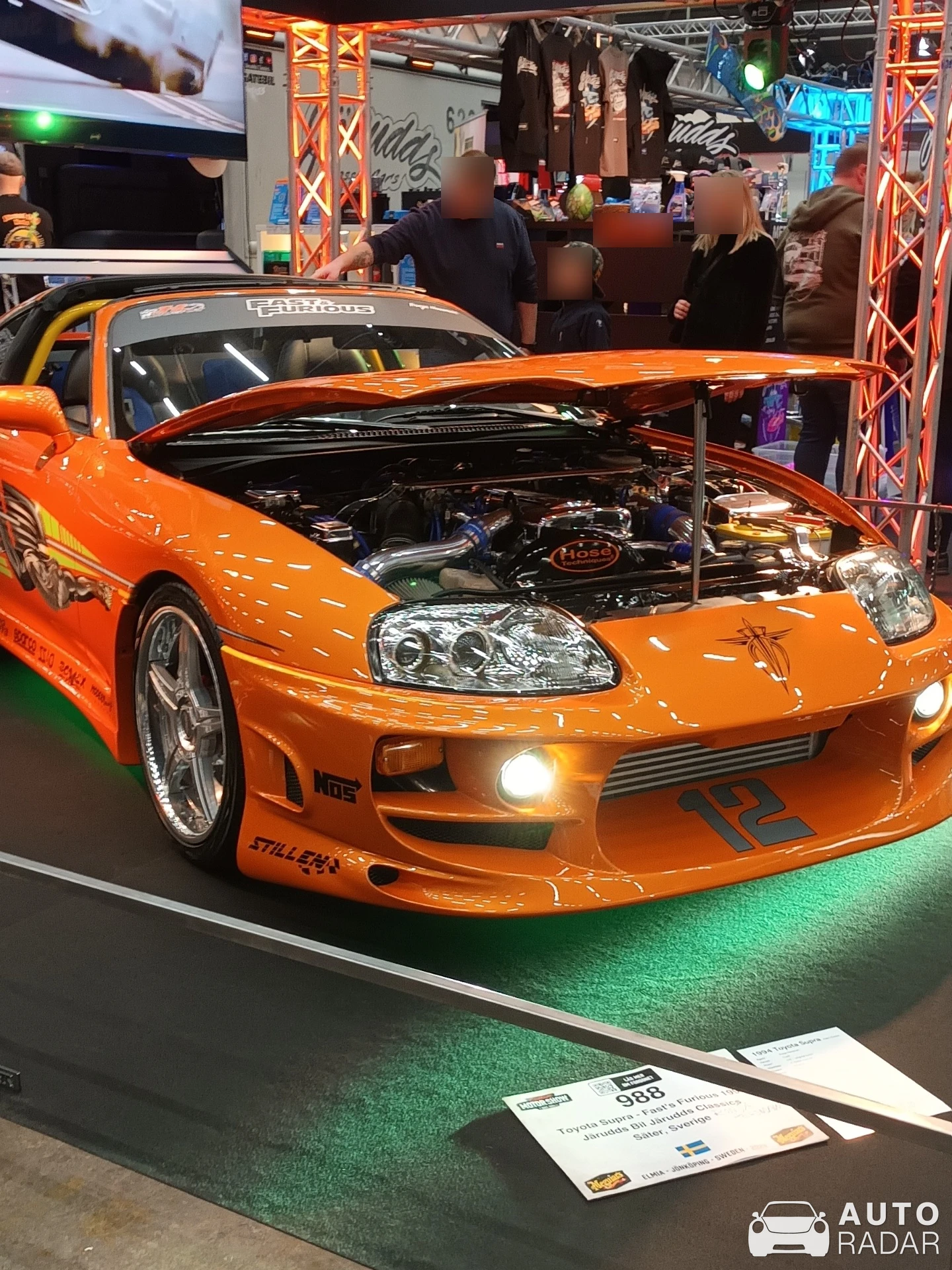 Toyota Supra A80 spotted in Rosenlund, Sweden