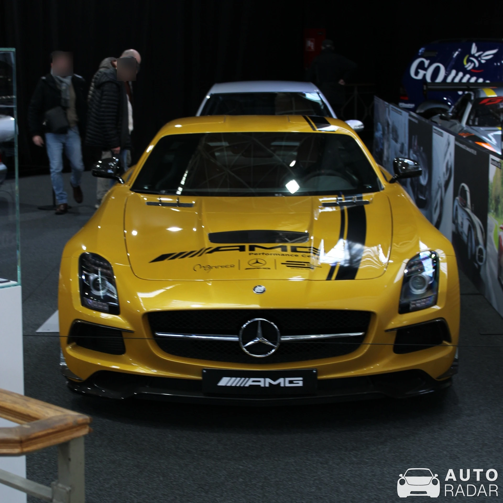 Mercedes-Benz SLS AMG Black Series spotted in Brussels, Belgium