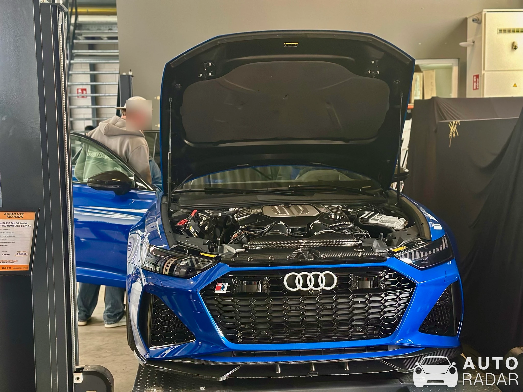 Audi RS6 Avant C8 Hommage RS2 spotted in Ridderkerk