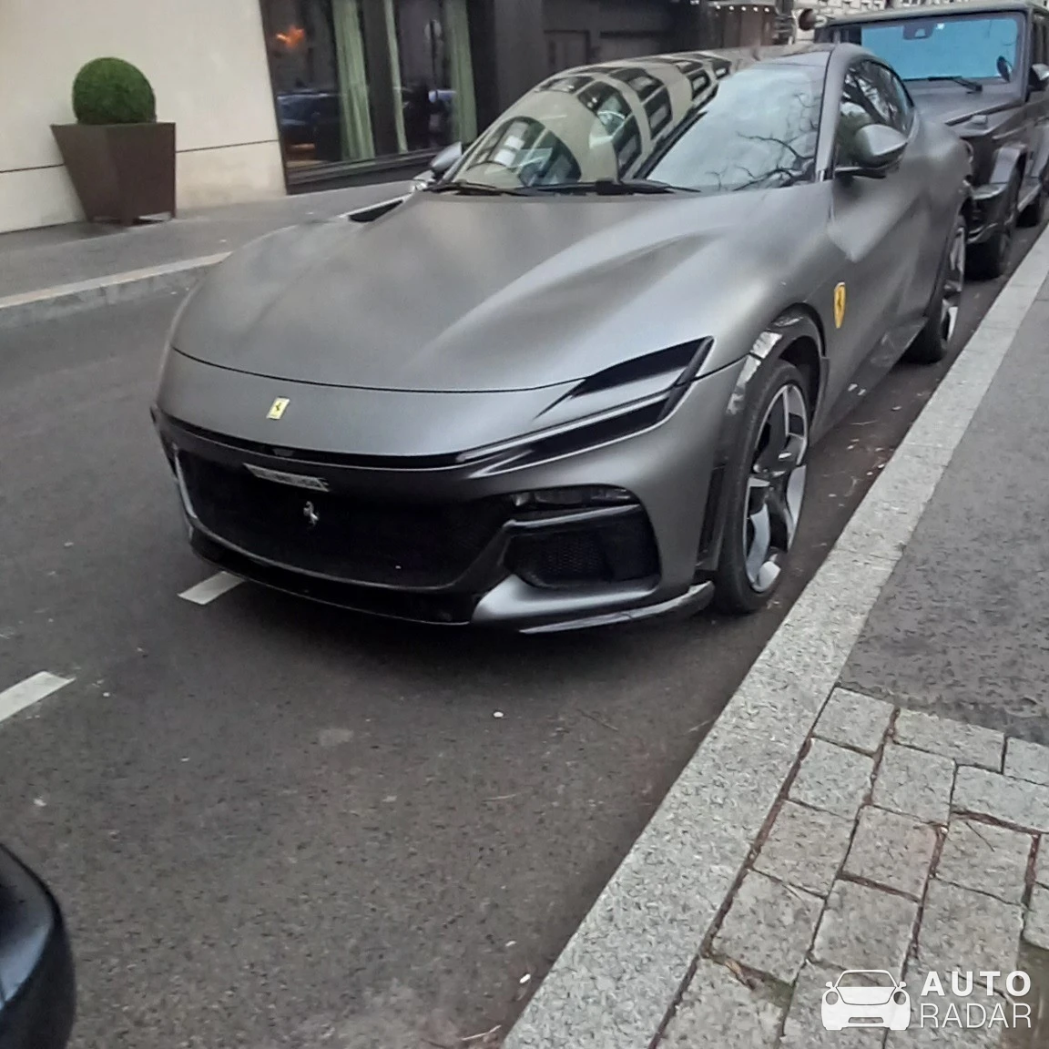Ferrari Purosangue spotted in Paris, France