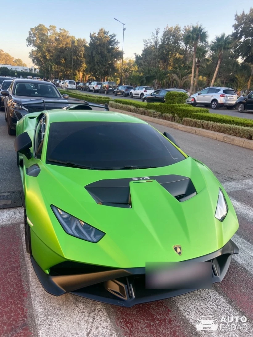 Lamborghini Huracán LP640-2 STO spotted in Tanger