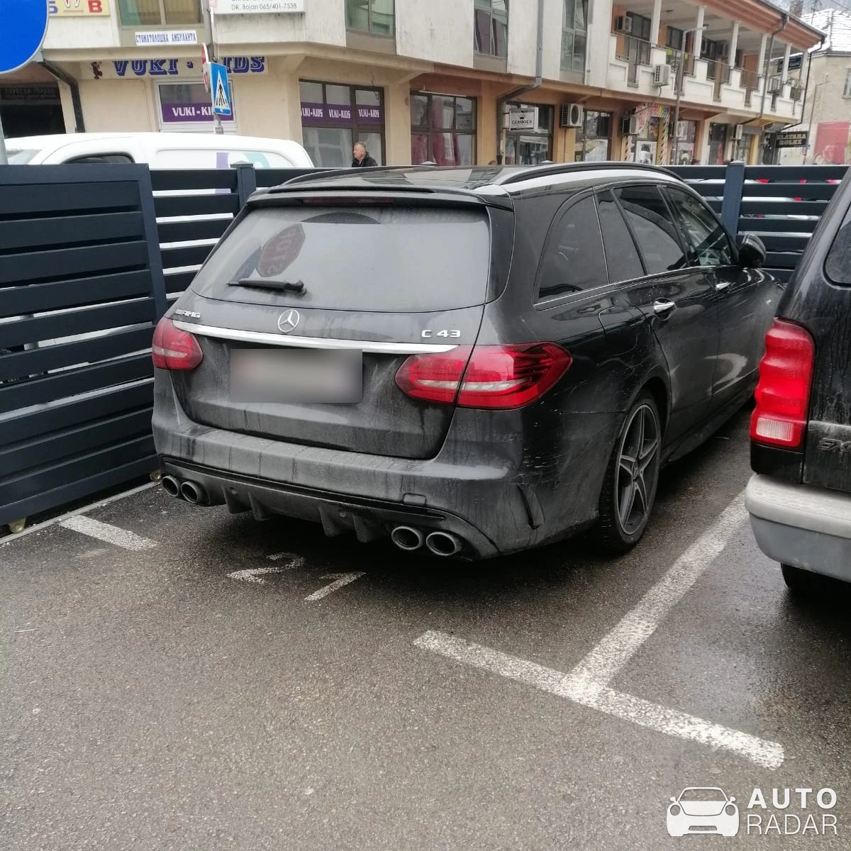 Mercedes-AMG C 43 S205  spotted in Zvornik, Bosnia and Herzegovina