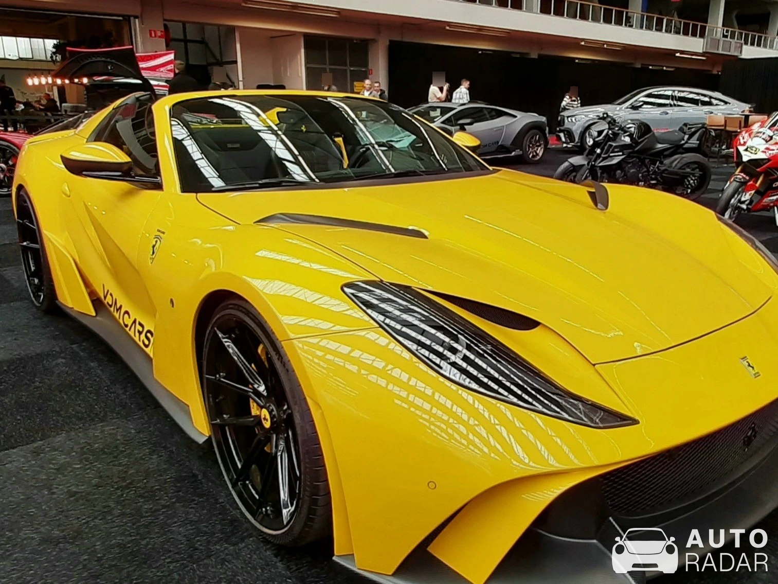 Ferrari 812 GTS Novitec Rosso N-Largo spotted in Amsterdam