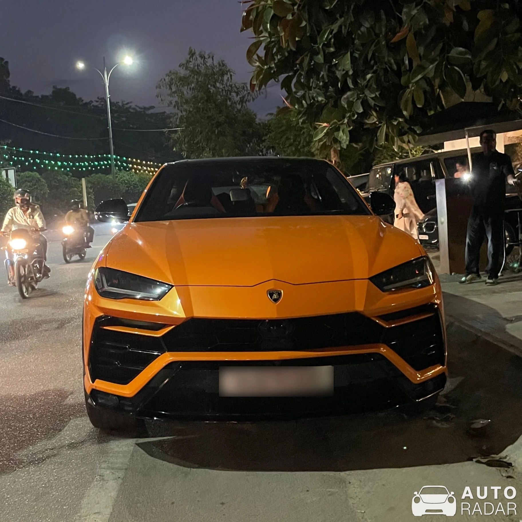 Lamborghini Urus spotted in Hyderabad