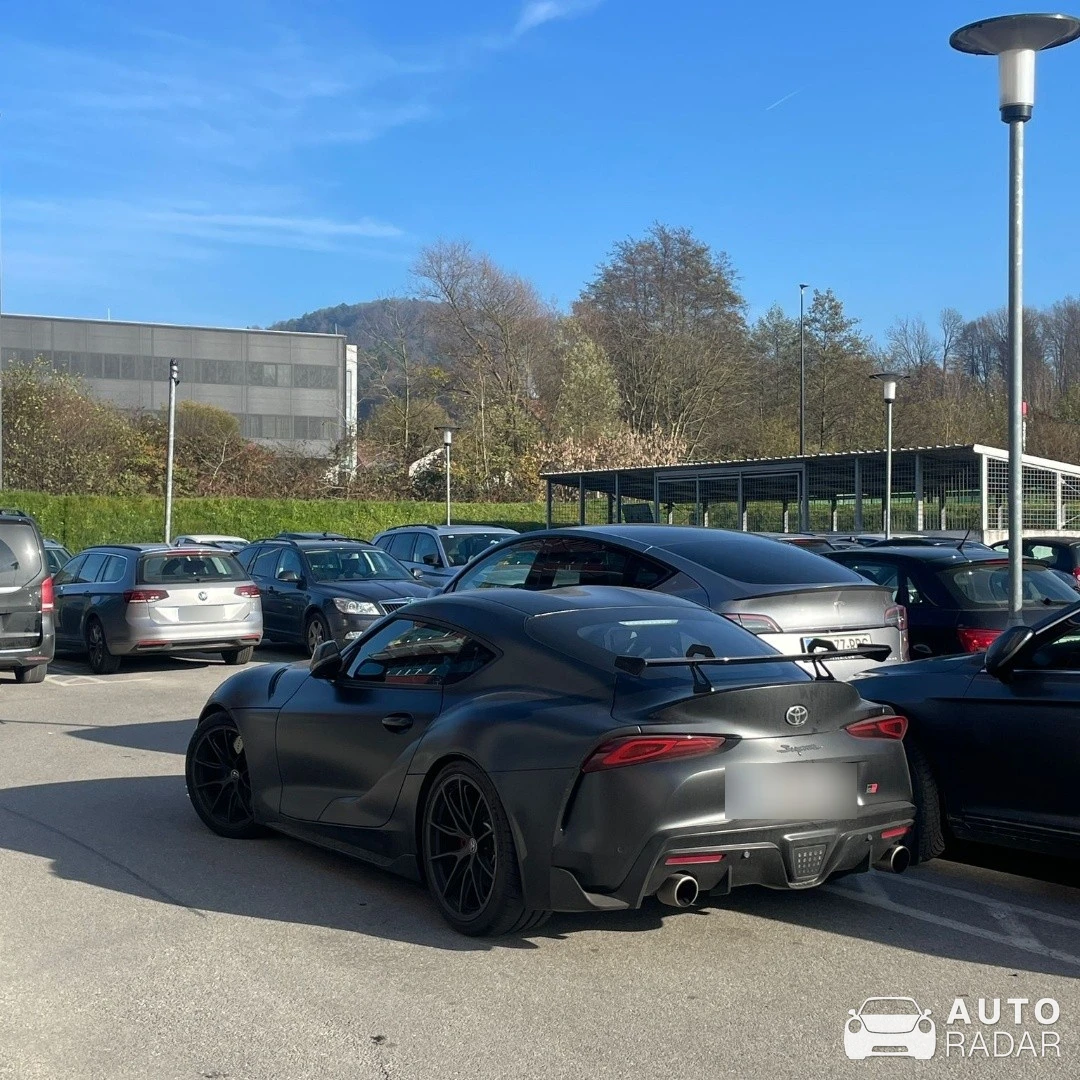Toyota GR Supra A90 45th Anniversary Edition spotted in Ljubljana