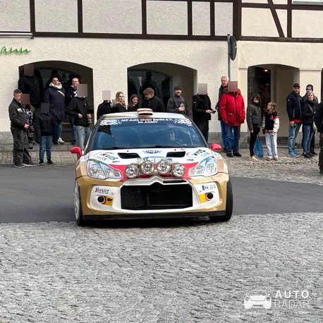Citroën C3 WRC spotted in Stollberg/Erzgebirge