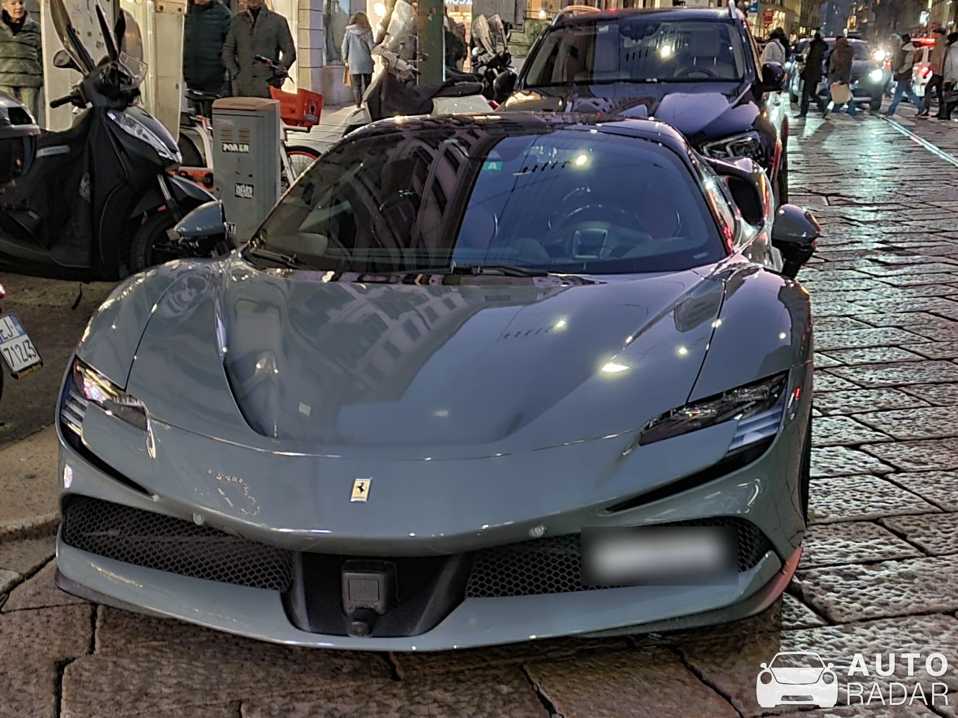 Ferrari SF90 Stradale spotted in Milano, Italia
