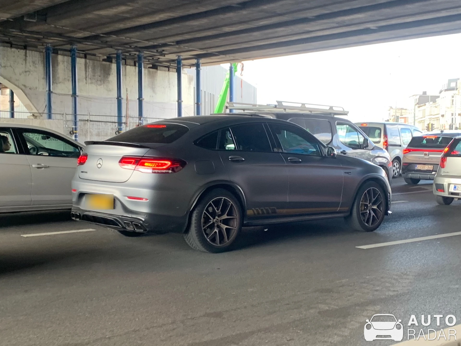 Mercedes-AMG GLC 63 Coupé C253 2019 spotted in Antwerpen
