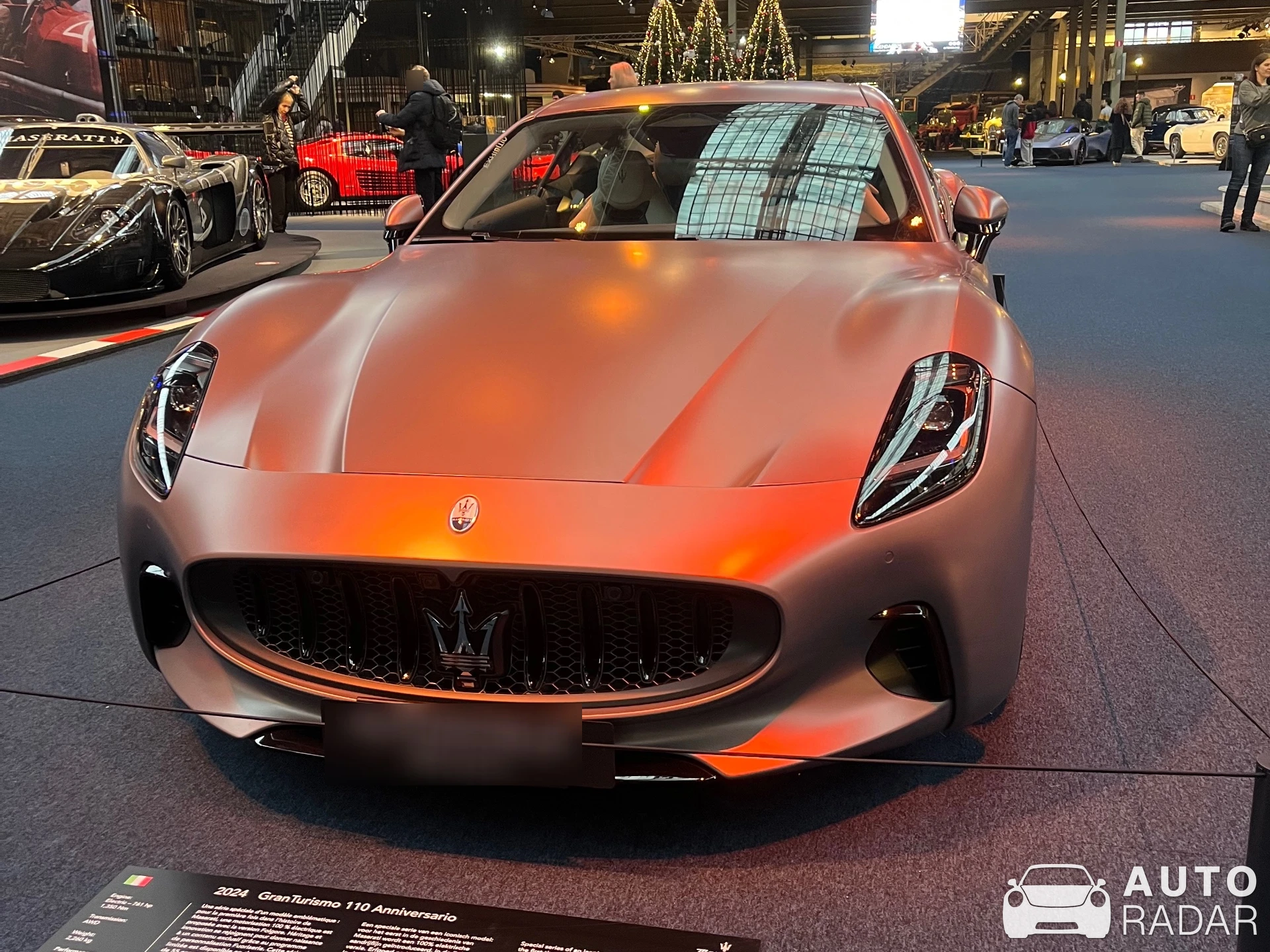 Maserati GranTurismo spotted in Brussel, Belgique