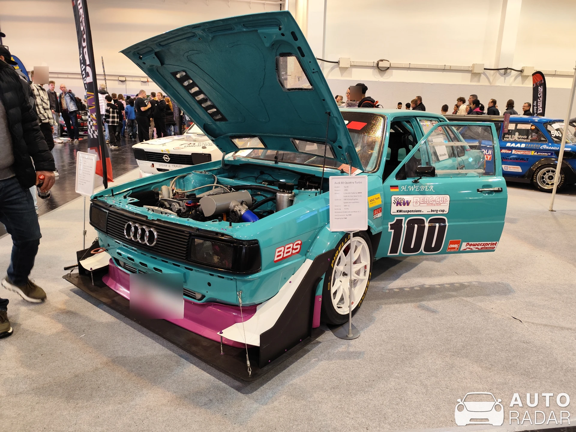 Audi 80 B2 GTE Quattro spotted in Essen