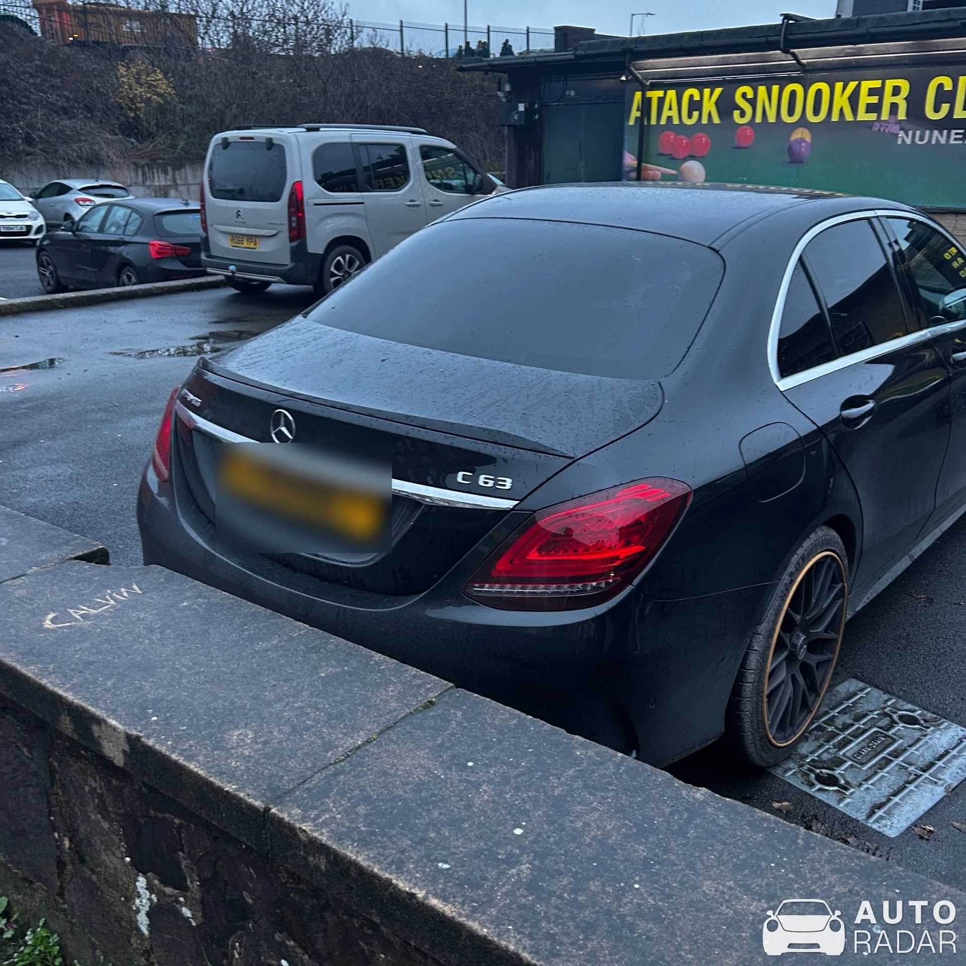 Mercedes-AMG C 63 W205 spotted in Warwickshire, United Kingdom