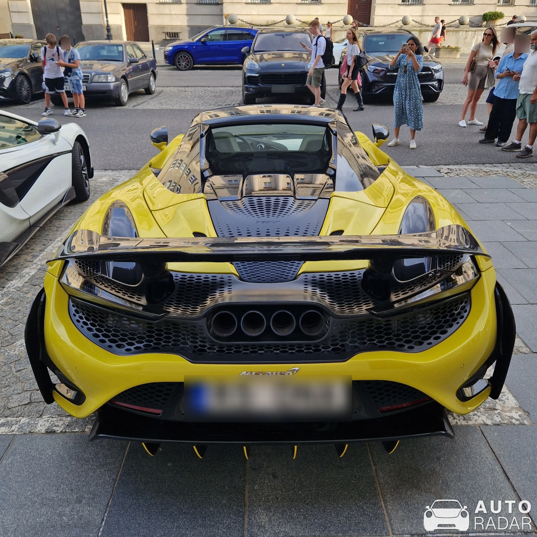 McLaren 765LT Spider spotted in Warszawa, Poland