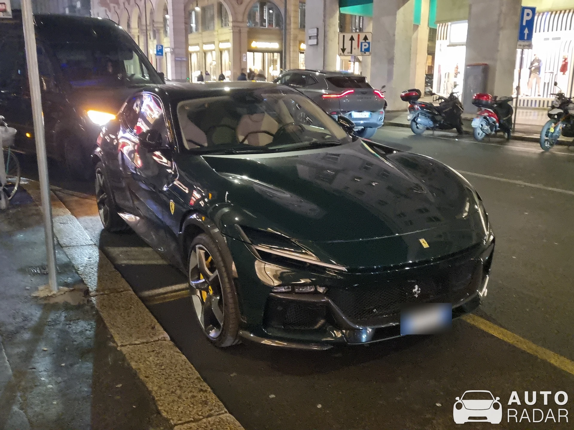 Ferrari Purosangue spotted in Milano, Italy