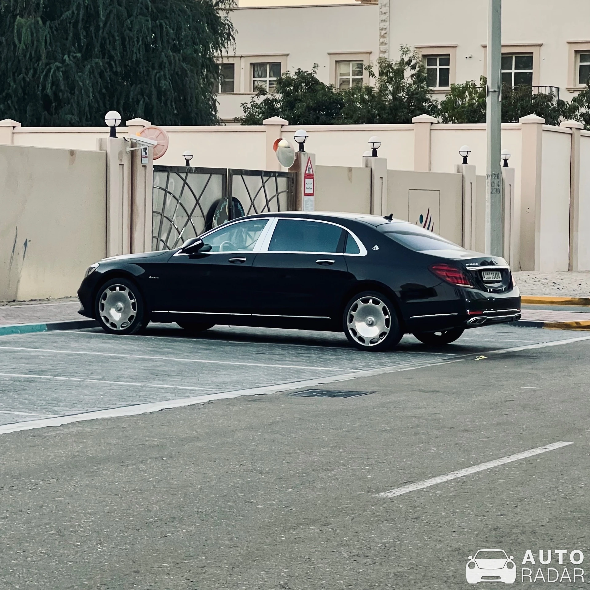 Mercedes-Maybach S 650 spotted in Abu Dhabi, United Arab Emirates