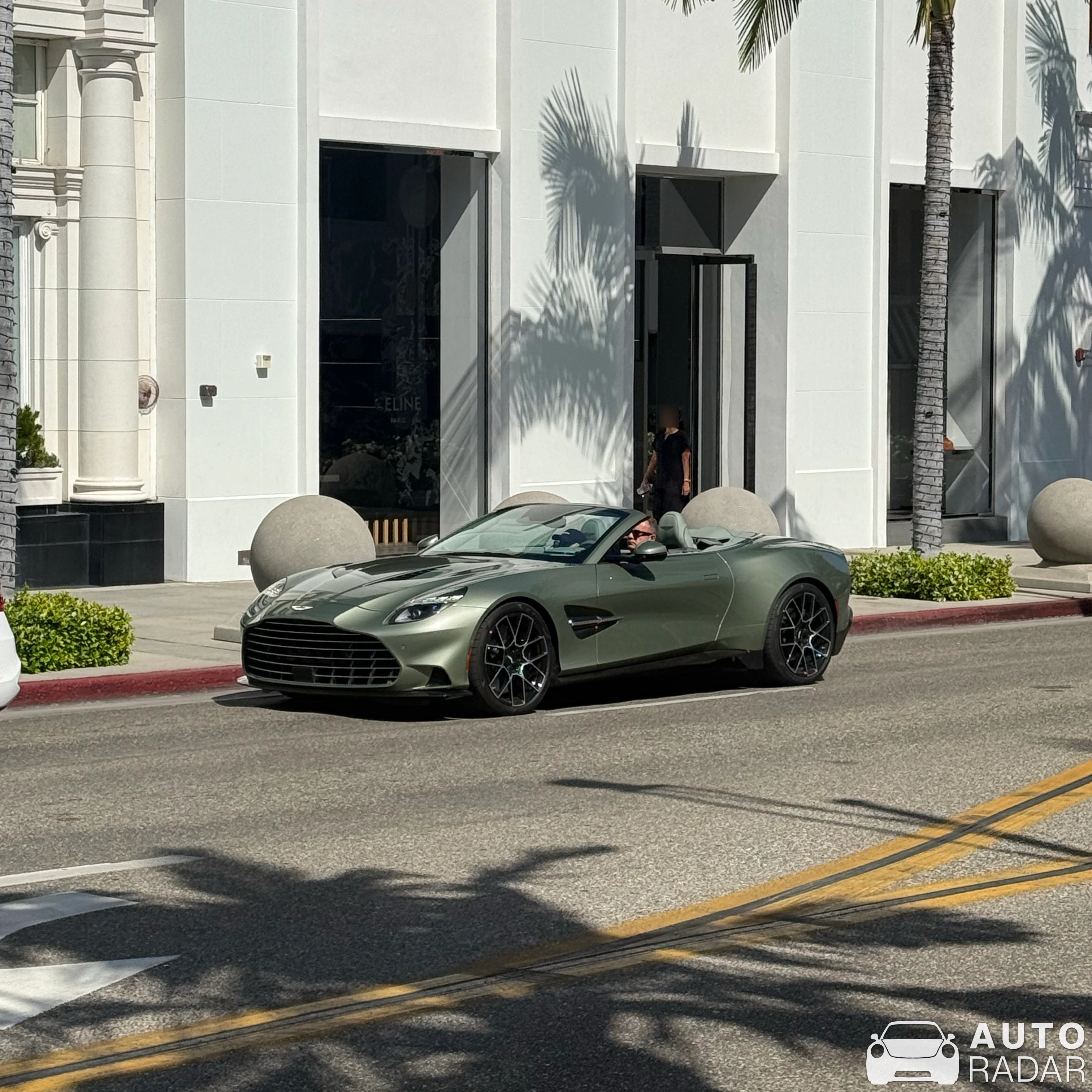 Aston Martin Vanquish Volante 2025 spotted in Beverly Hills