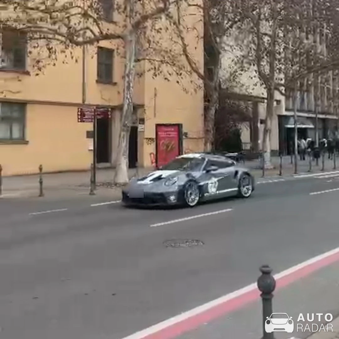 Porsche 992 GT3 RS MkI spotted in Ljubljana, Slovenia