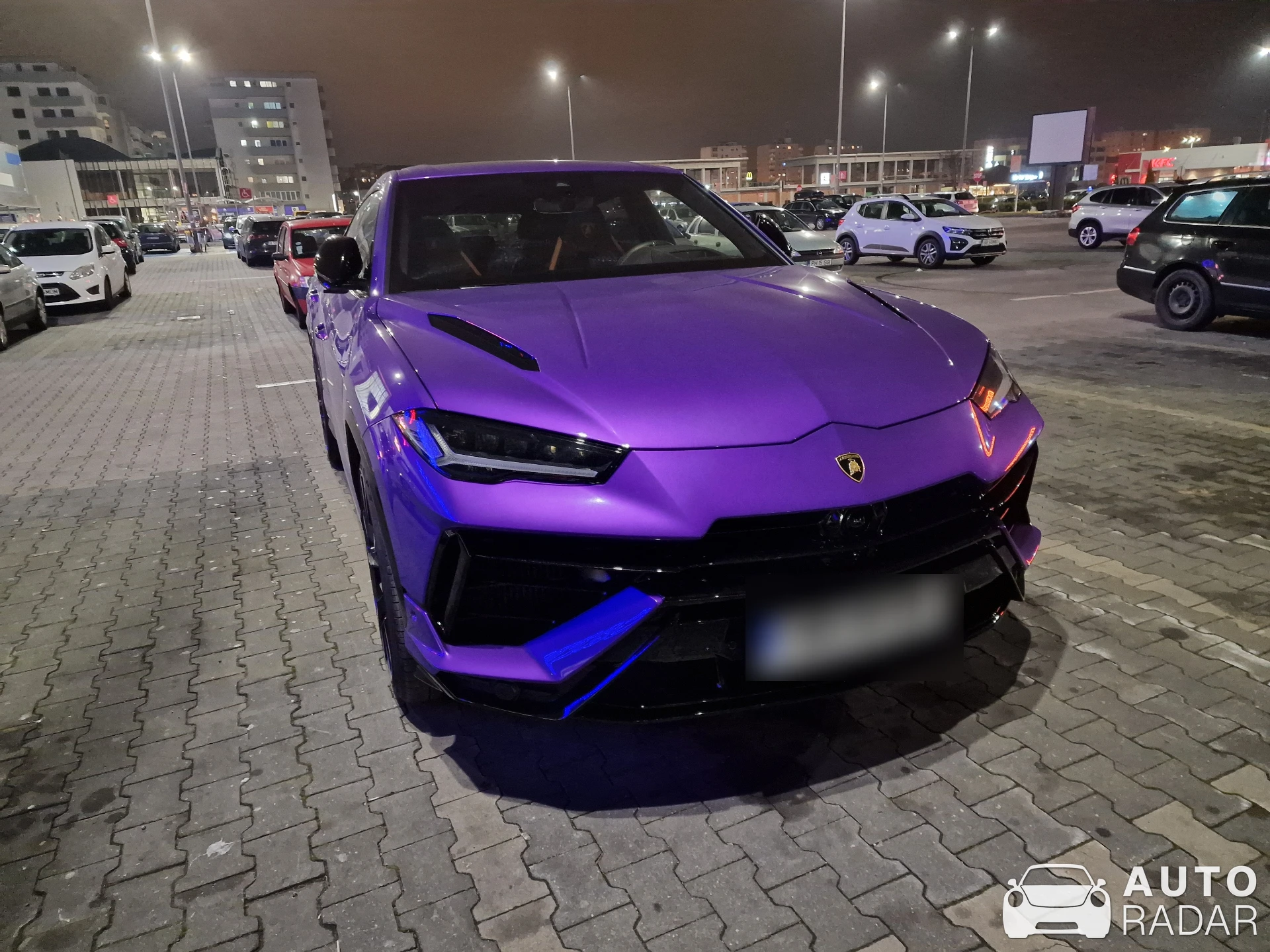 Lamborghini Urus spotted in Șelimbăr, Romania