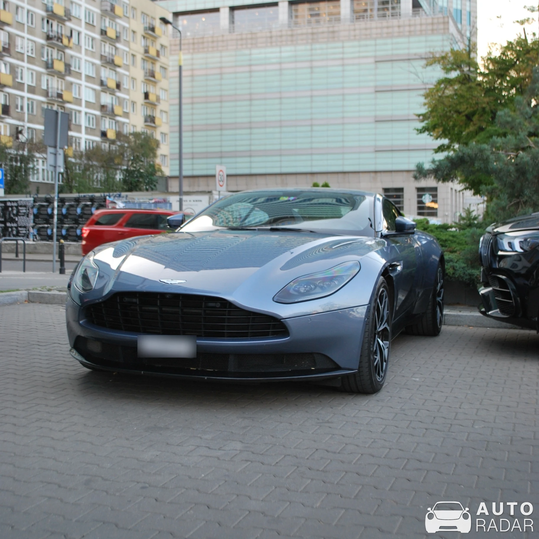 Aston Martin DB11 V8 spotted in Warszawa, Poland