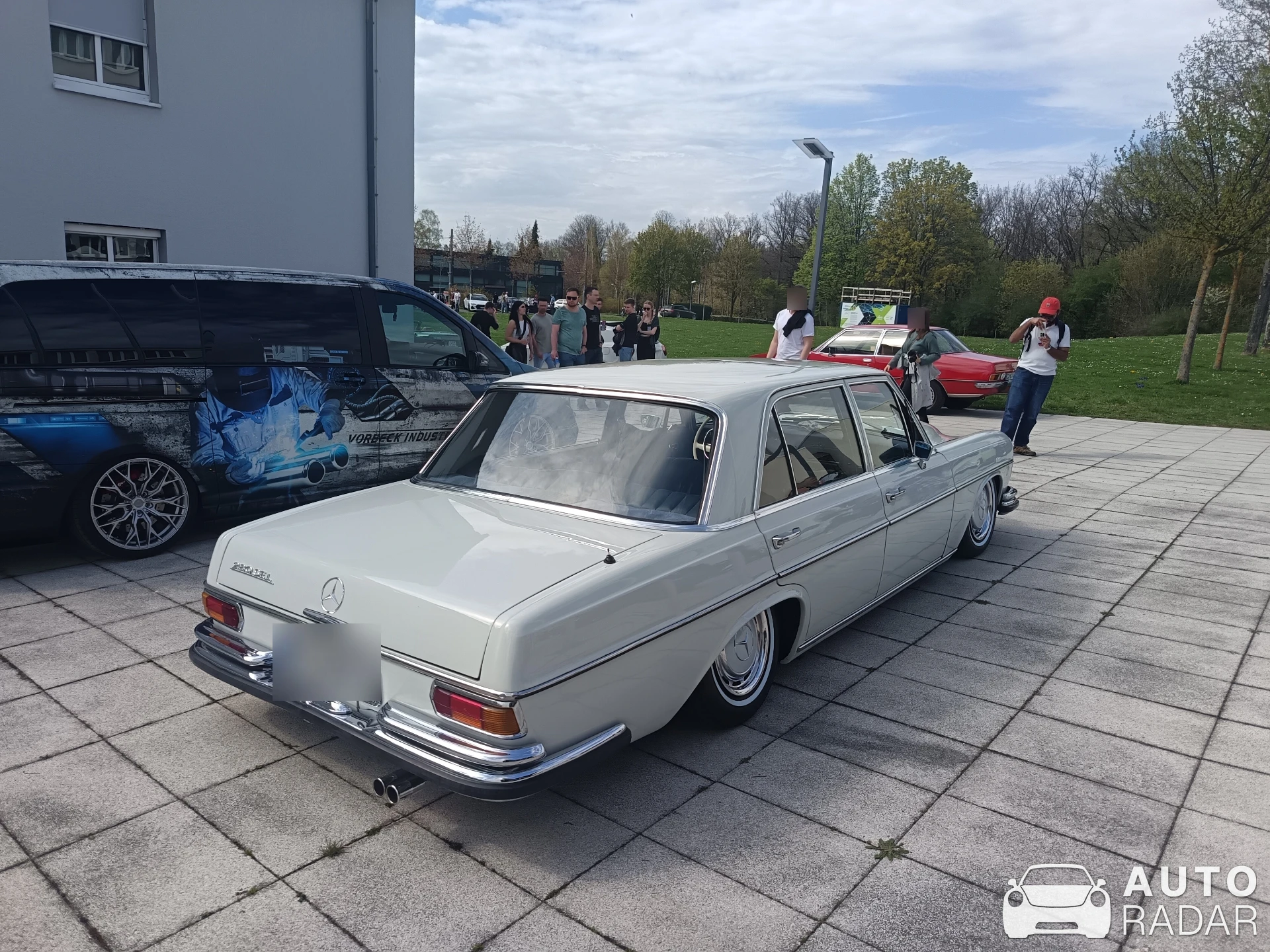 Mercedes-Benz 280 SEL 4.5 spotted in Zwickau, Germany