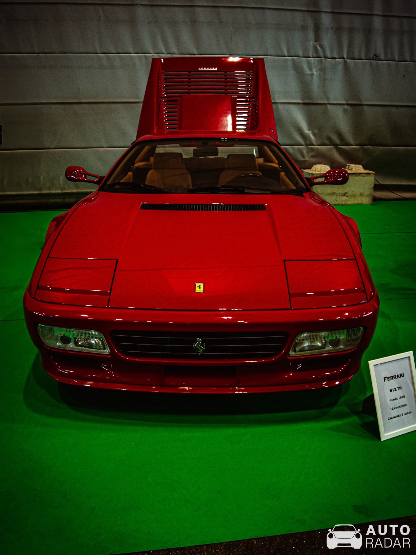 Ferrari 512 TR spotted in Bellevue, Suisse