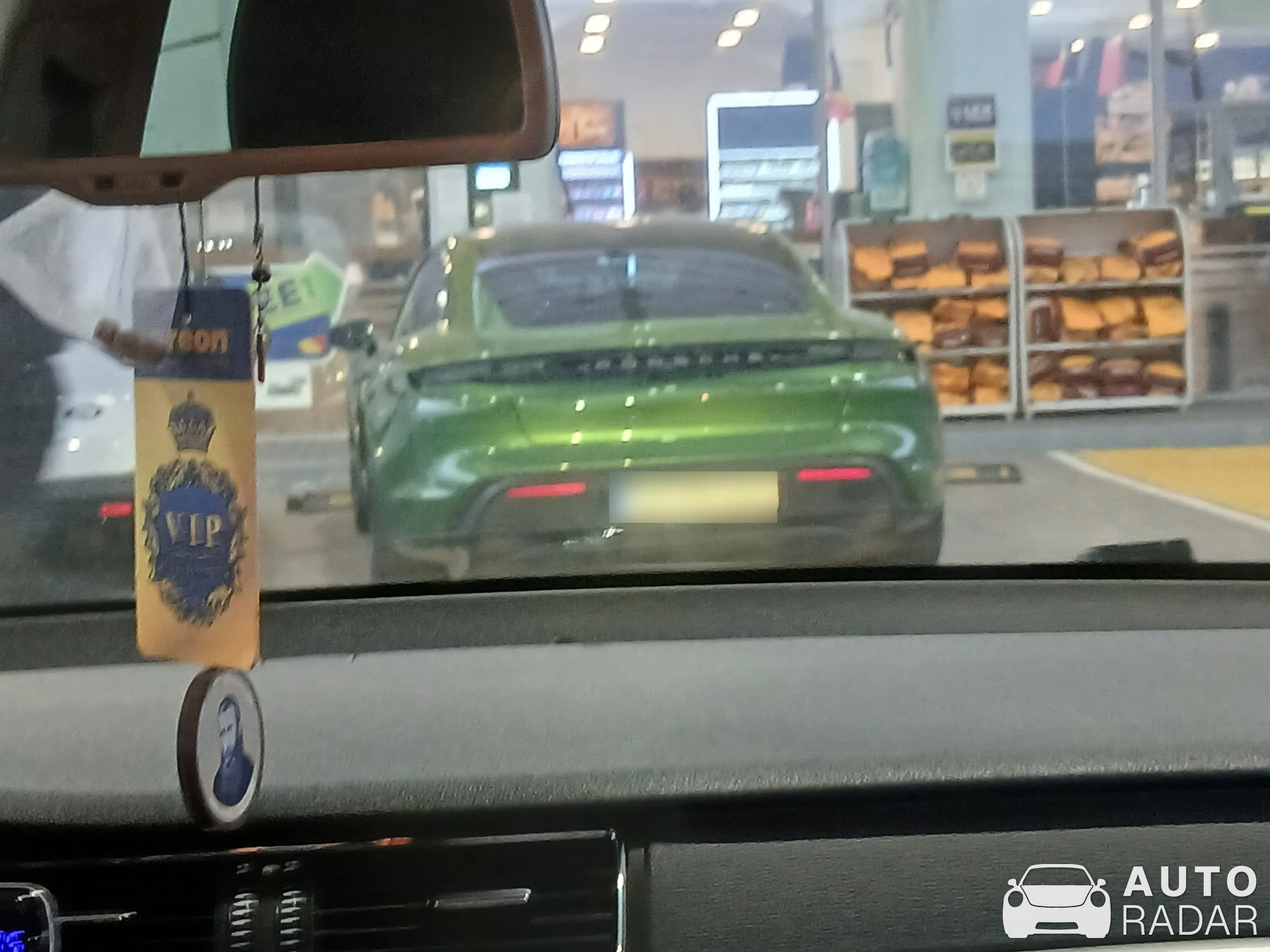 Porsche Taycan spotted in Buzău