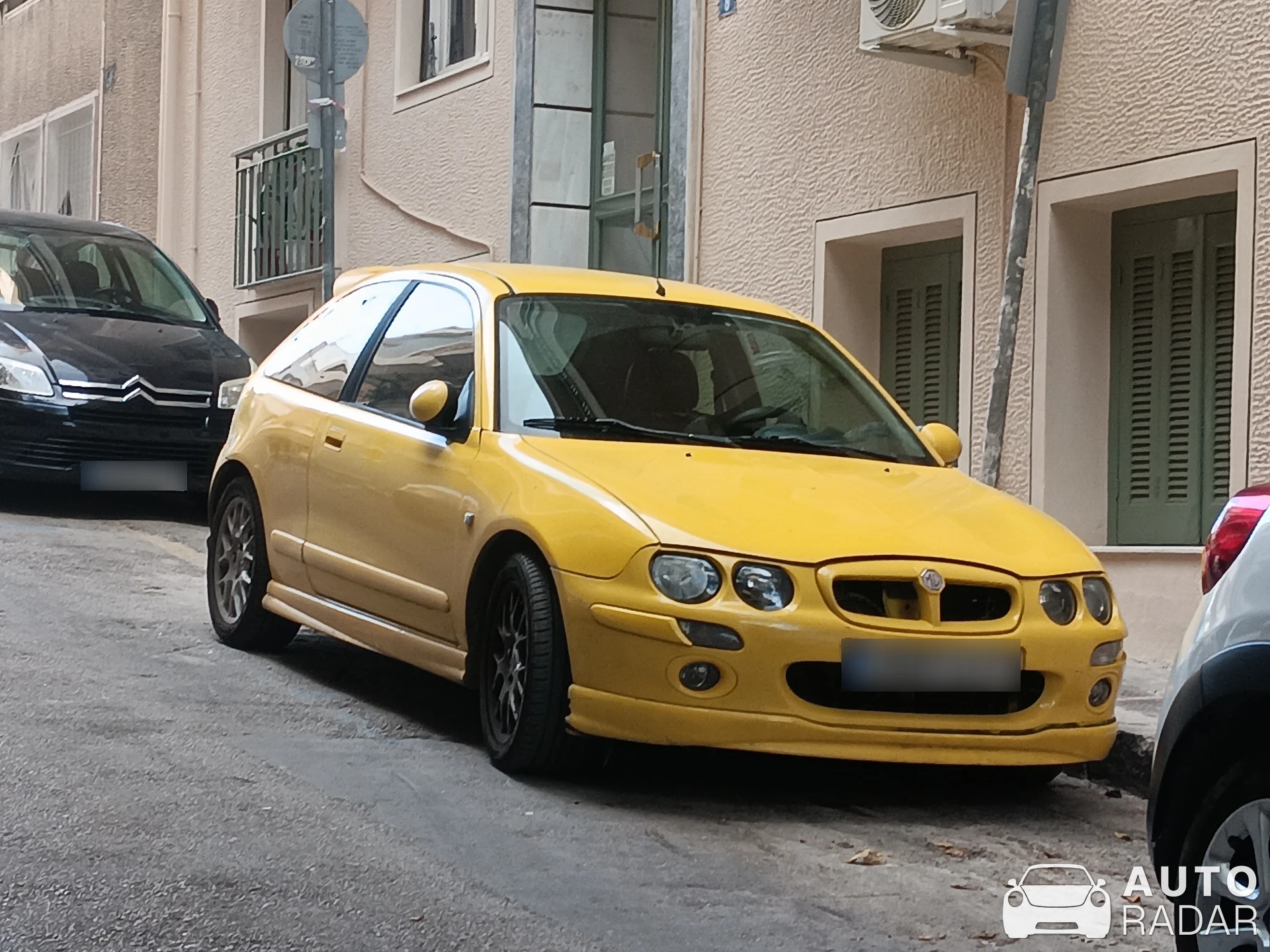 MG ZR spotted