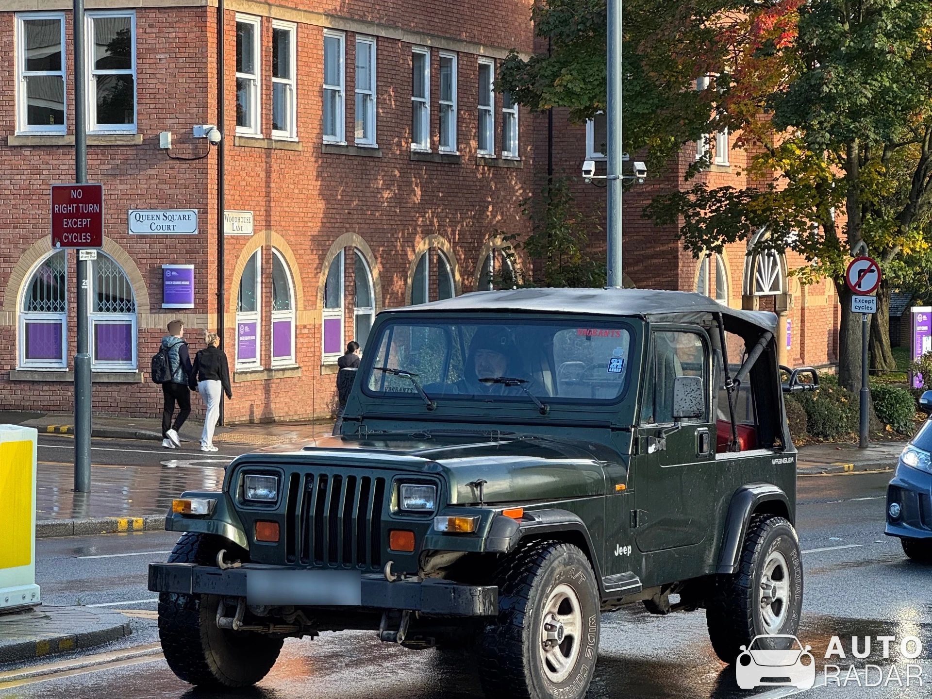 Jeep Wrangler spotted in West Yorkshire, 英国