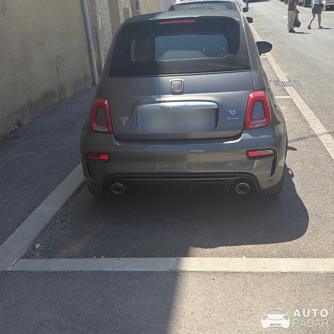 Abarth 595C Turismo spotted in Sète