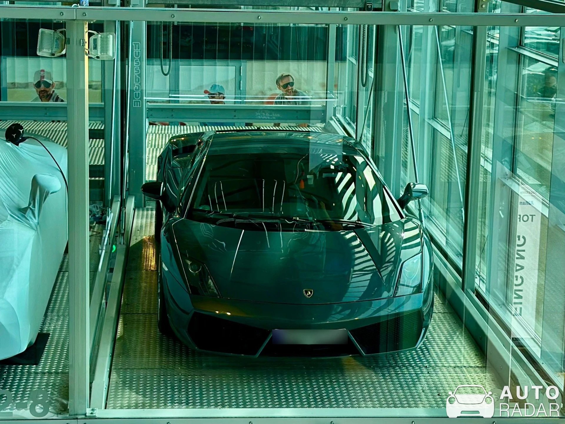 Lamborghini Gallardo Nera spotted