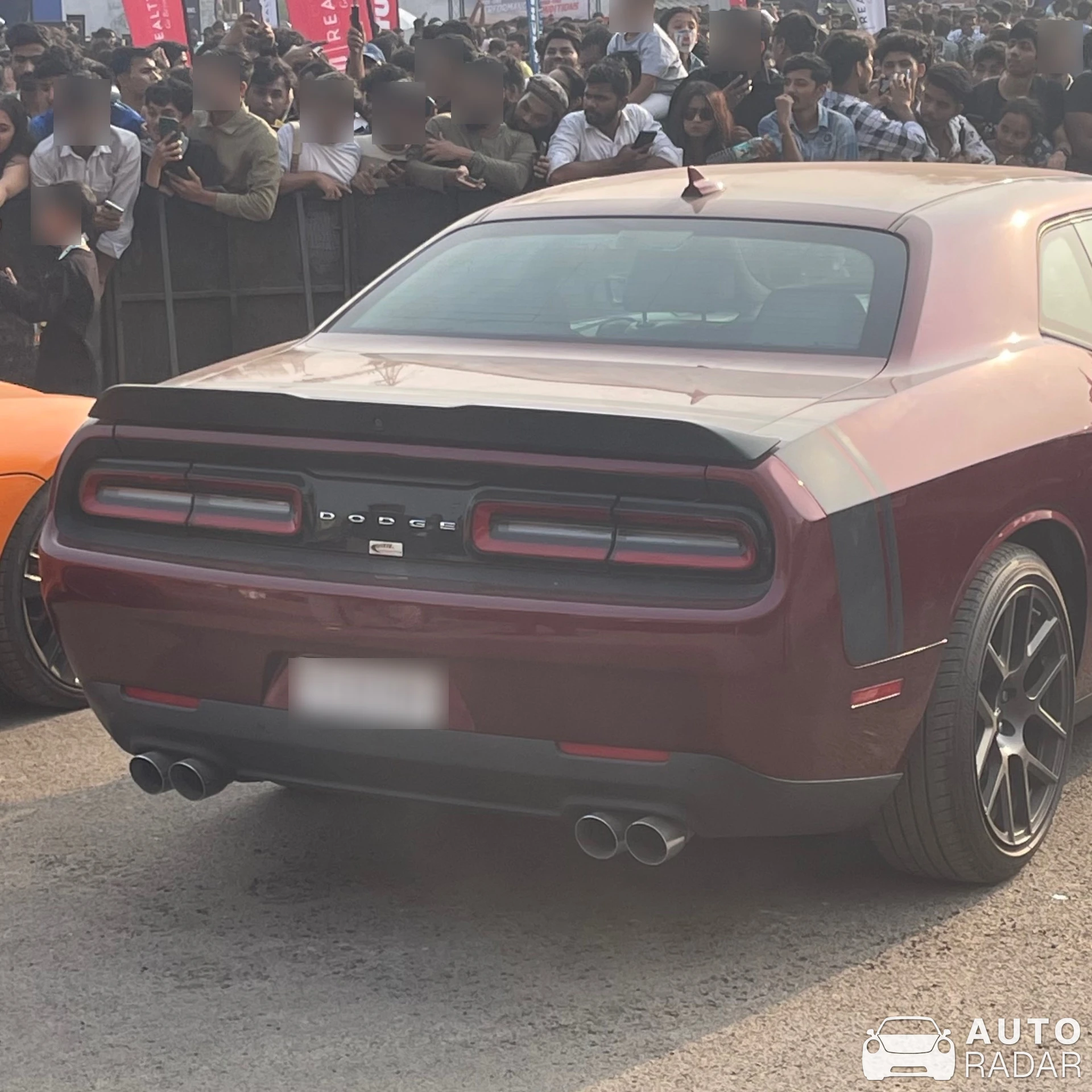 Dodge Challenger spotted in Thane, India