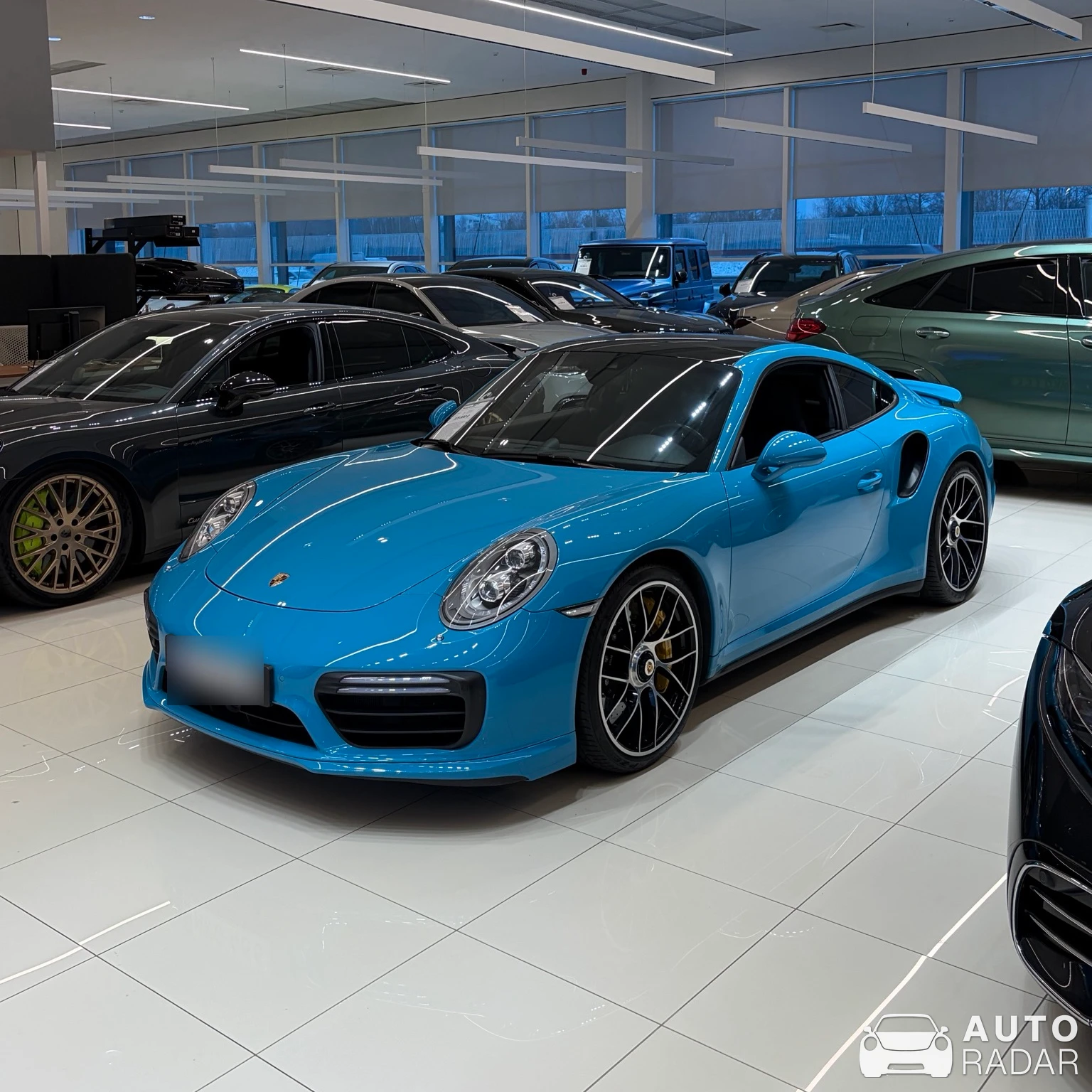 Porsche 991 Turbo S MkI spotted in Helsingfors, Finland