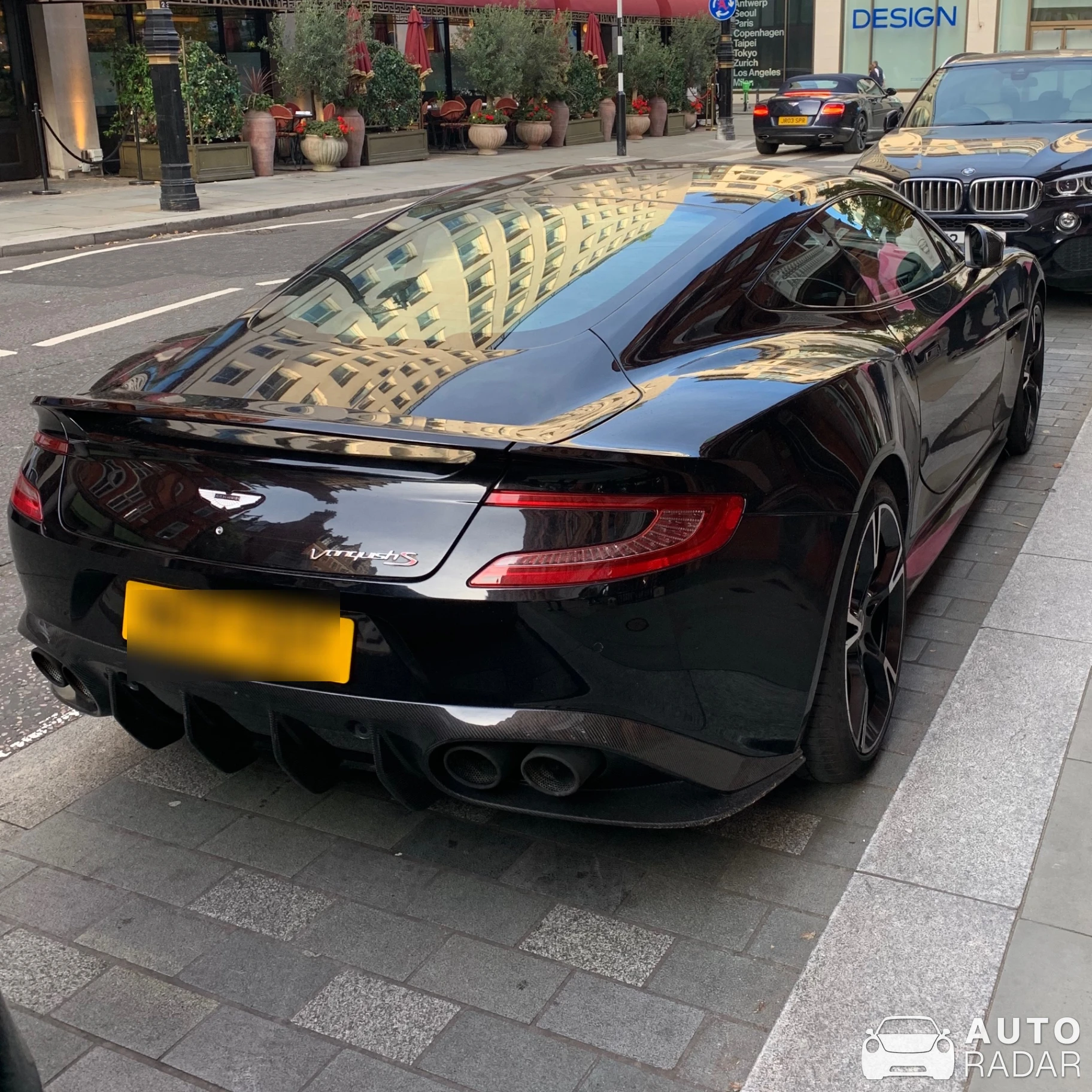 Aston Martin Vanquish S spotted in Greater London, United Kingdom