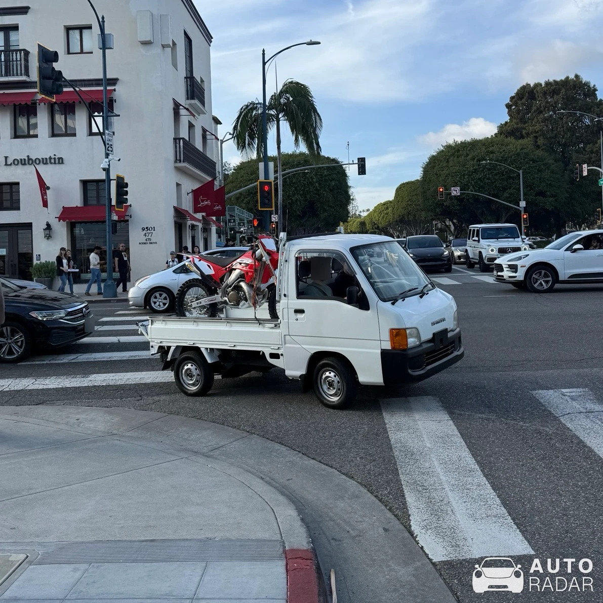Subaru Sambar spotted in Beverly Hills