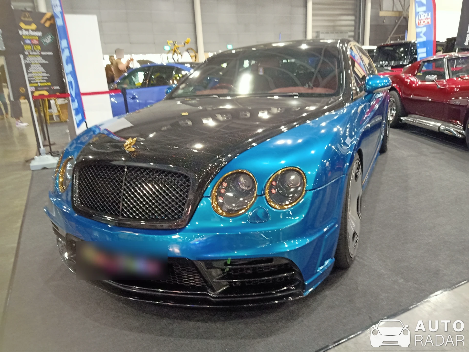 Bentley Continental Flying Spur Mansory  spotted in Singapore