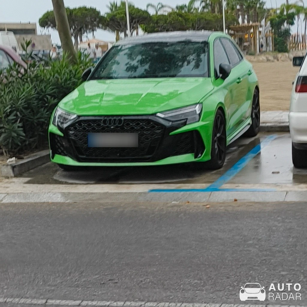Audi RS3 Sportback 8Y spotted in Peníscola