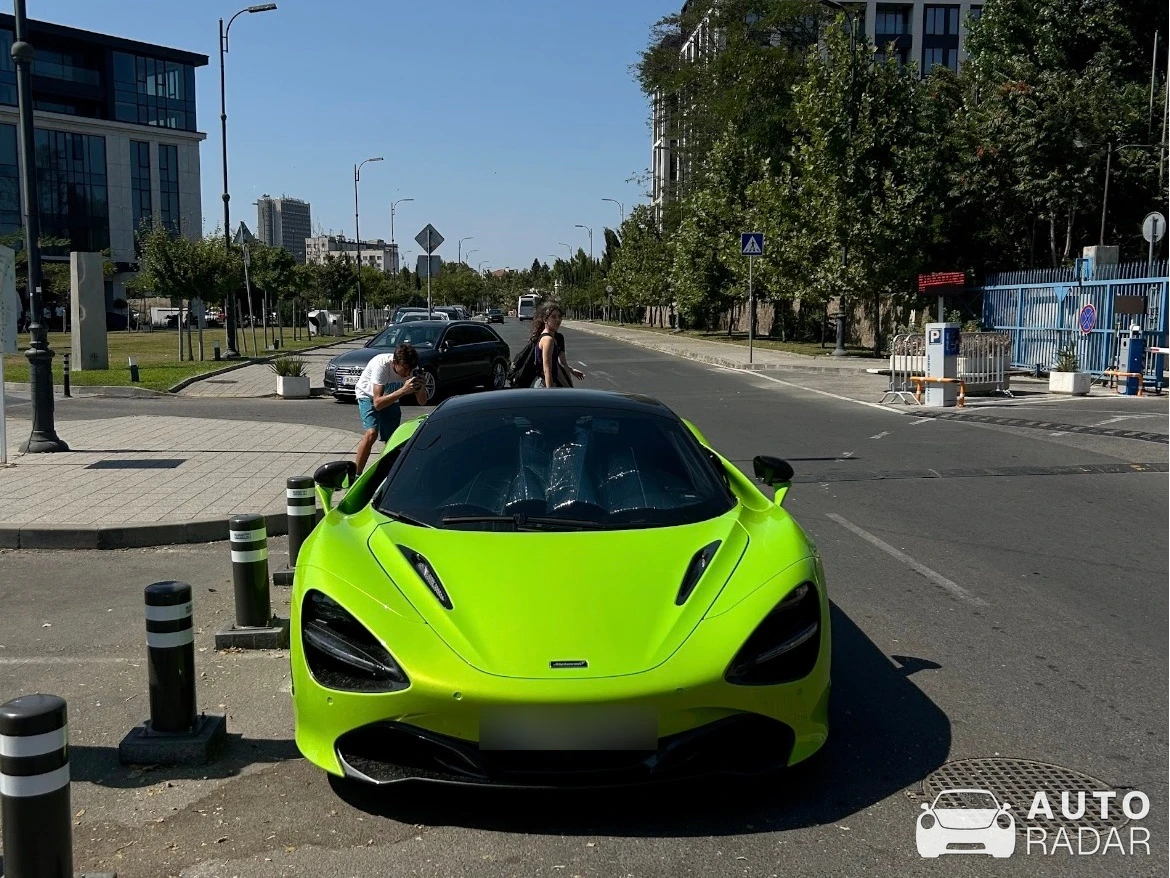 McLaren 720S spotted in Бургас, Bulgaria
