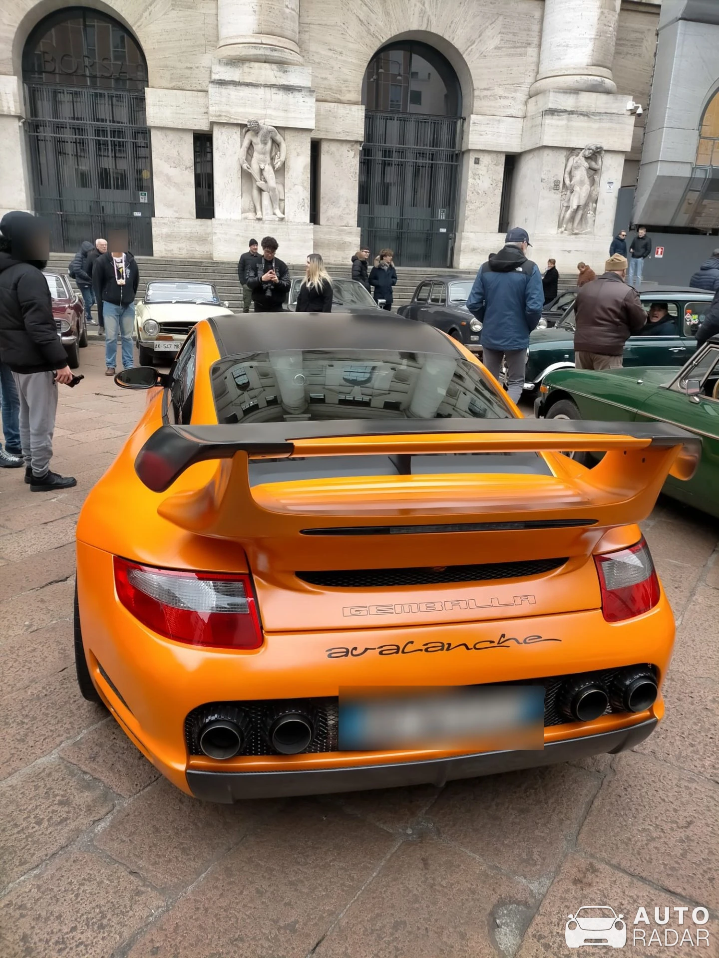 Gemballa Avalanche spotted in Milano