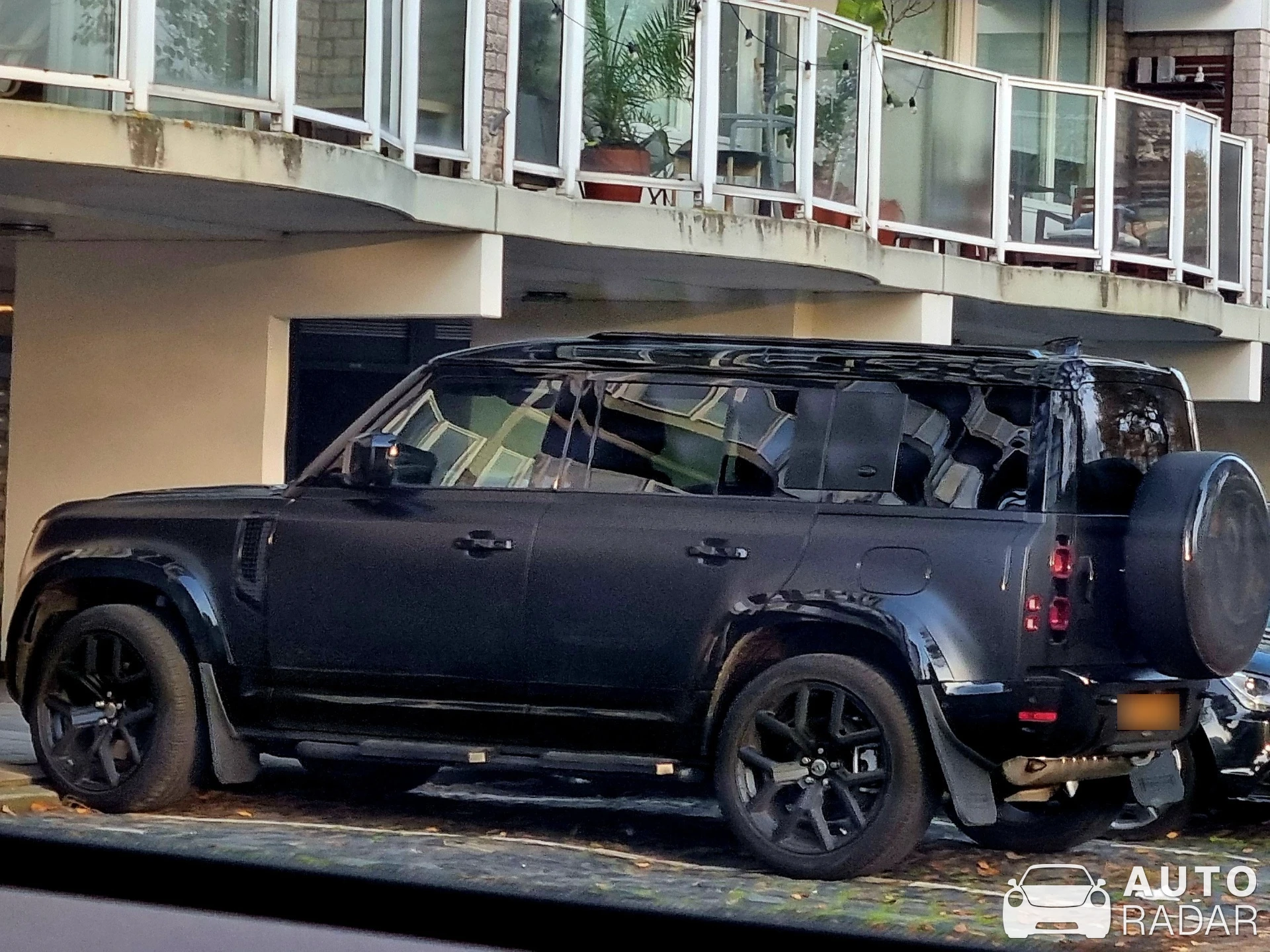 Land Rover Defender 130 spotted in Rotterdam, Netherlands